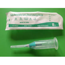 Disposalbe Auto-Retractable Safety Blood Collection Needle